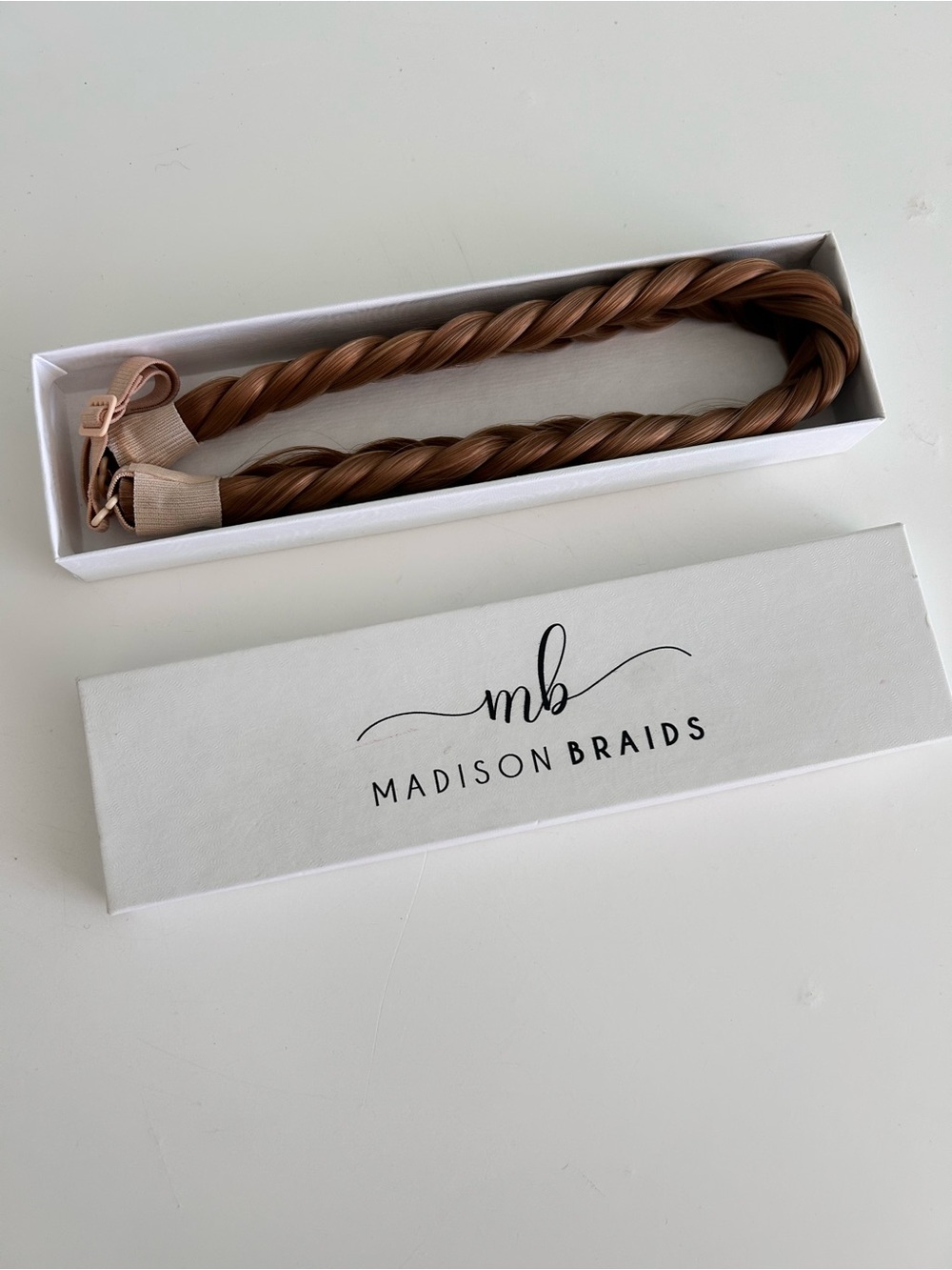 Madison Braids strawberry blonde